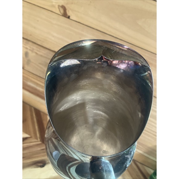 Vintage Silverplate Pitcher with Ice Lip By Gorman - Picture 12 of 15